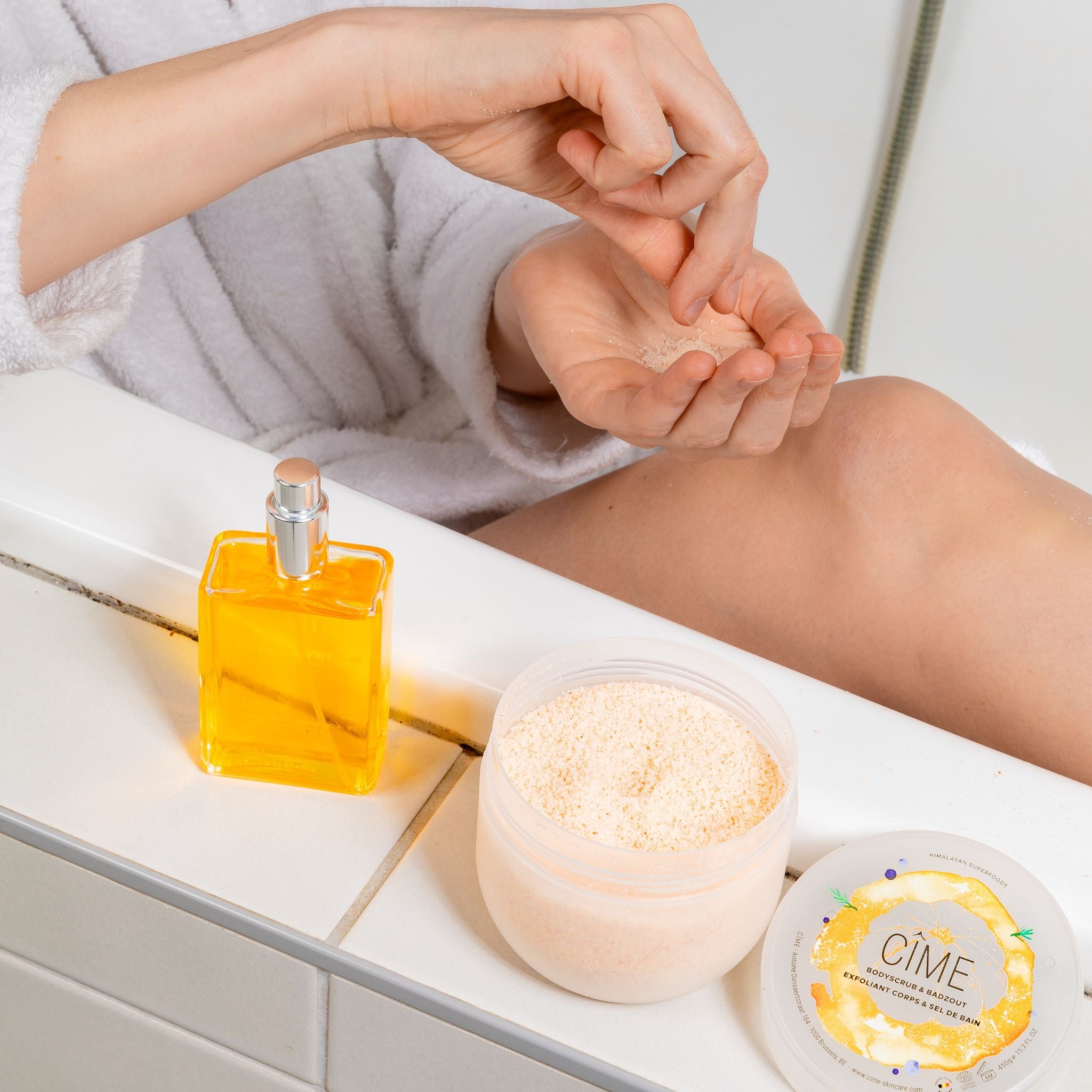 Magnificent Mandarine | Body scrub & bath salt