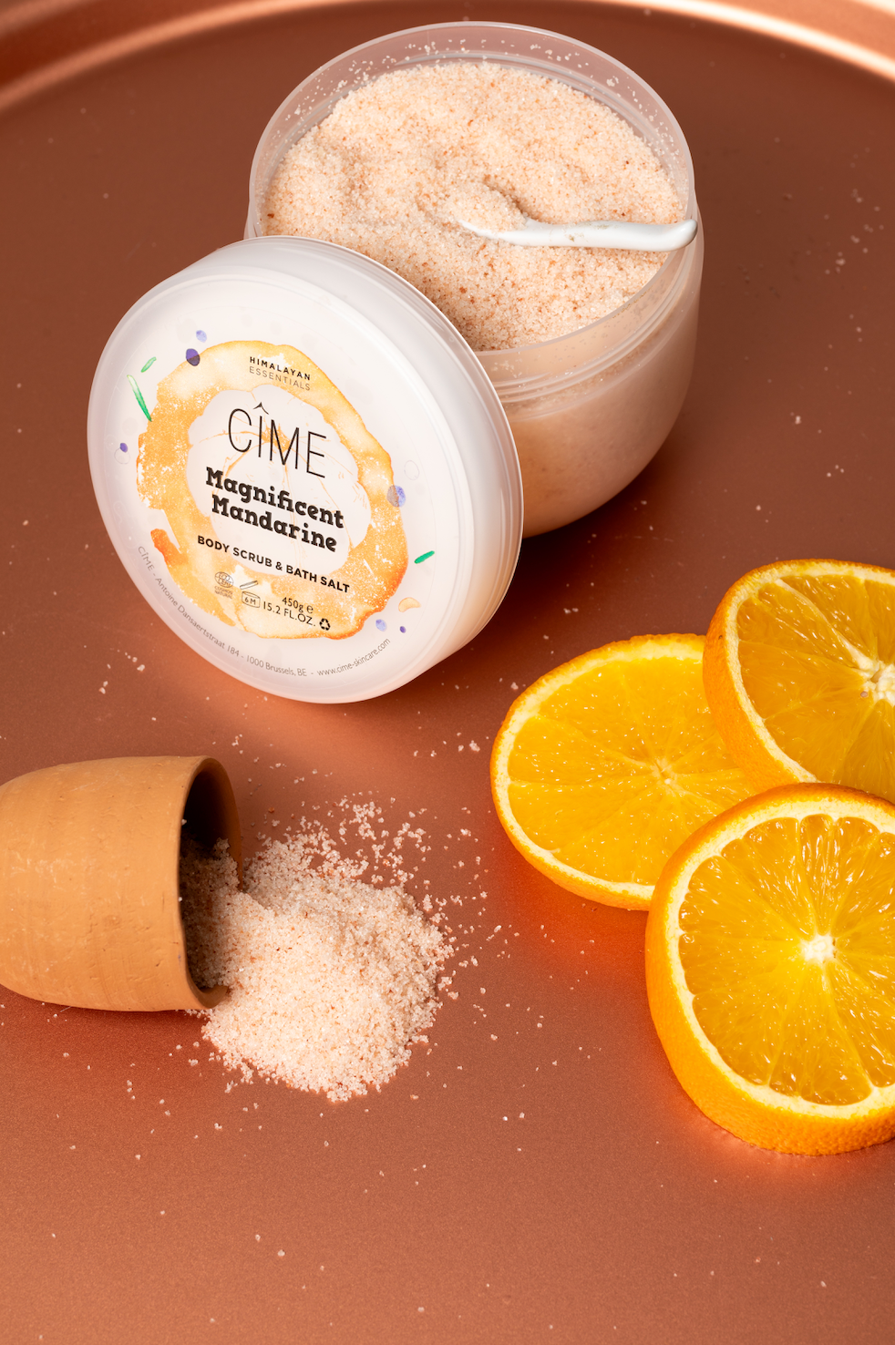 Magnificent Mandarine | Body scrub & bath salt